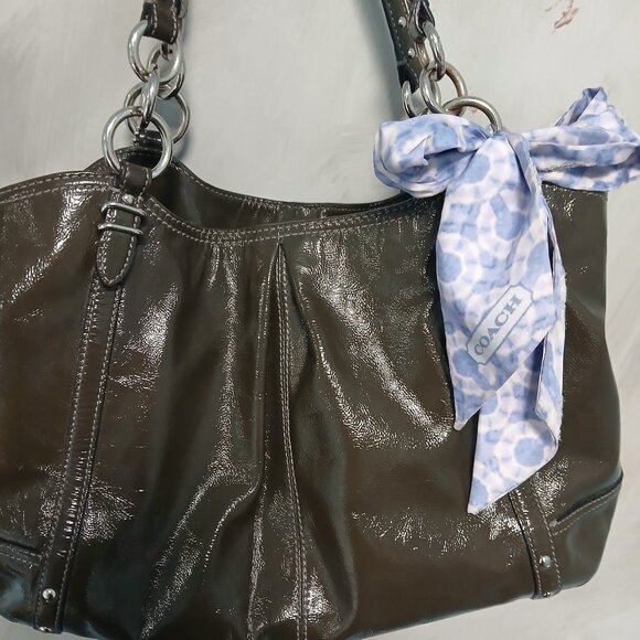 Coach Patent Leather Hobo